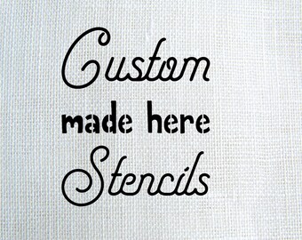 Custom Stencils: Reusable Mylar Stencil