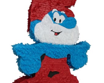 Smurf's Piñata. Papa Smurf Piñata.