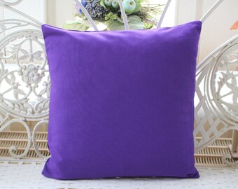 Pillow Cover Uni in purple