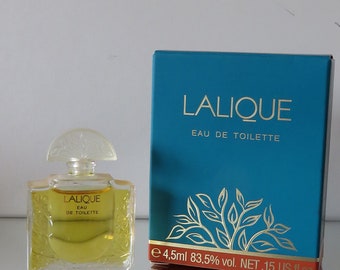 Lalique - FULL - Miniature perfume bottle - Eau de Toilette Parfum- Mother’s Day