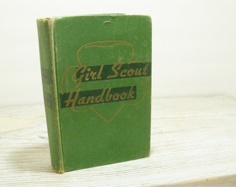 Girl Scout Handbook Vintage Scout Book Intermediate Program 1st Edition 1947 2nd Impression