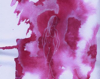 The Subject - Fine Art Watercolor Print