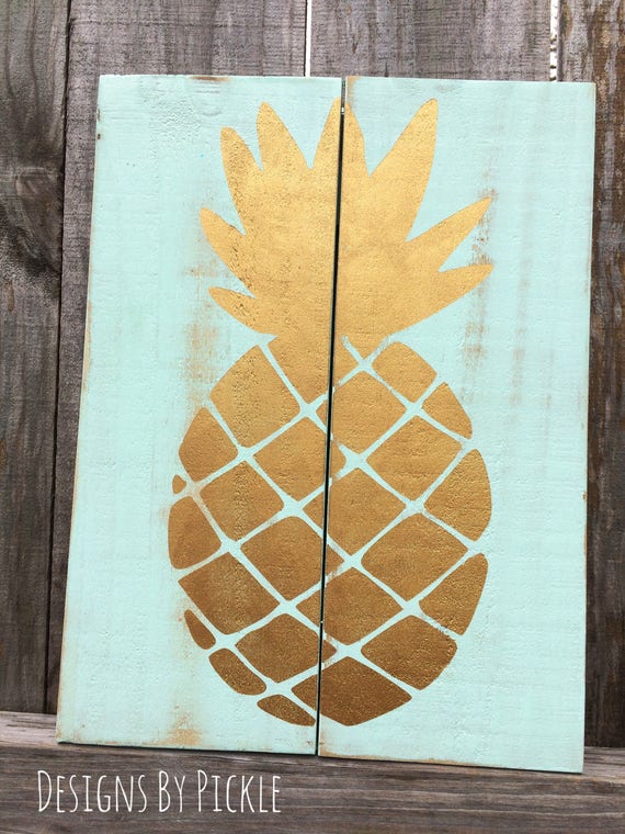 Pineapple Decor Wall Art