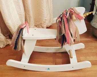 Heirloom Quality Unicorn Rocking Horse