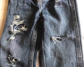 The Dude - patched denim