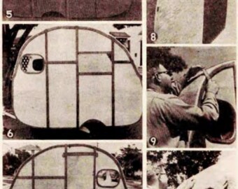 Teardrop Trailer Plans Vintage