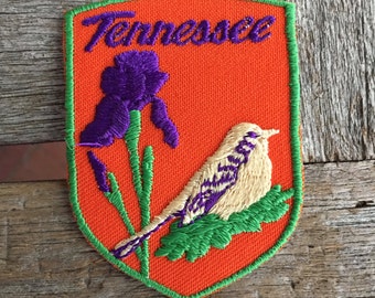 LAST ONE! Tennessee Vintage Souvenir Travel Patch from Voyager - New In Original Package