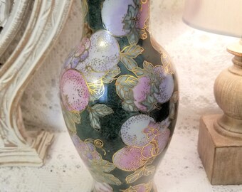 Decorative Asian fruit vase