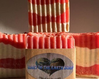 Peppermint Candy Cane Soap
