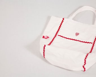 GL Crafts: Upcycled, Tote Bag, Cotton, Handmade