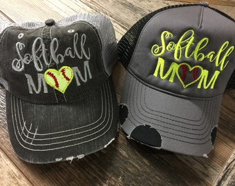 Softball Mom Fashion Hat