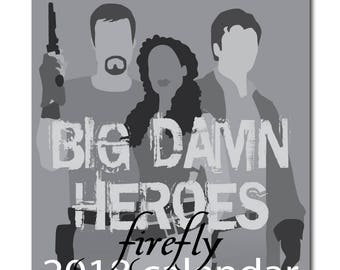 Firefly CD desktop calendar 2017