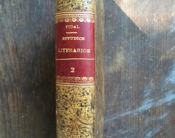 pedro jose pidal-estudios literarios book-1890