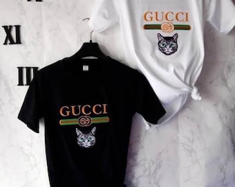 Gucci Shirt Men and Women - Gucci Inspired - black and white Gucci Unisex - Gucci Design