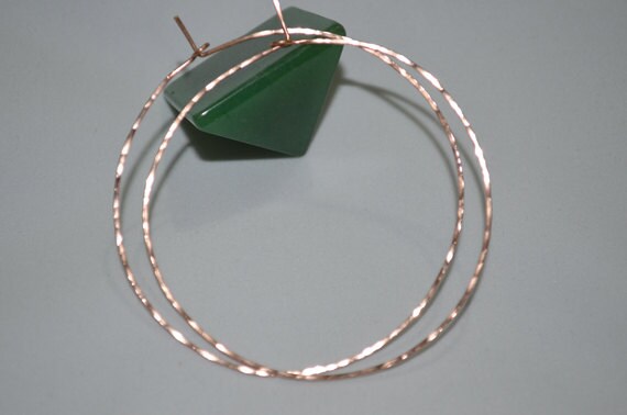 Large Hoop Earrings - Gold Hoop Earrings - Large Hoops - Hammered Earings - Thin Hoop Earrings