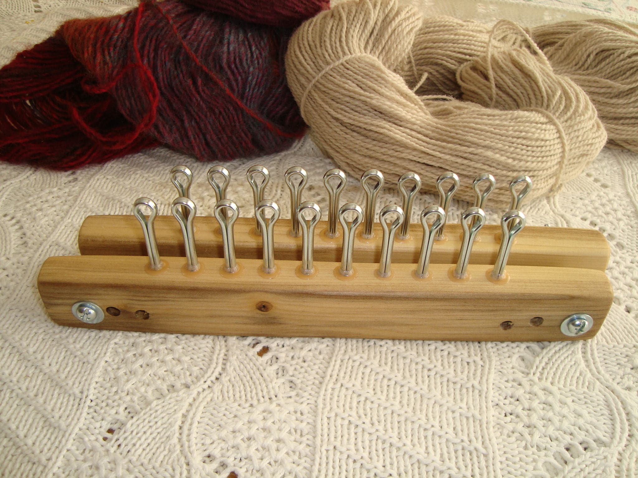6 Knitting Board Knitting Board / Long Loom with Offset