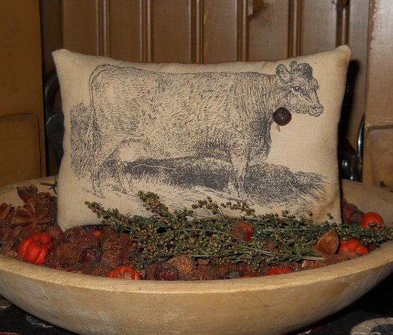 Items Similar To Cow Pillow Tuck Bowl Filler On Etsy 1172