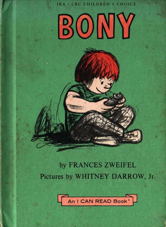 Bony An I Can Read Book + Frances Zweifel + Whitney Darrow, Jr. + 1977 + Vintage Kids Book
