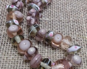 Handmade Glass Lampwork Bead - 27 Beads Set