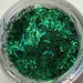 Forest Green Iridescent Tinsel Glitters. 5 grams