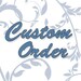 Custom order for Sarah 160 favor tags in mint green