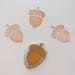 Acorn rubber stamp, acorn stamp, woodland stamp, forest stamp, autumn stamp, autumn acorn stamp, squirrel's acorn stamp, rubber stamp, diy
