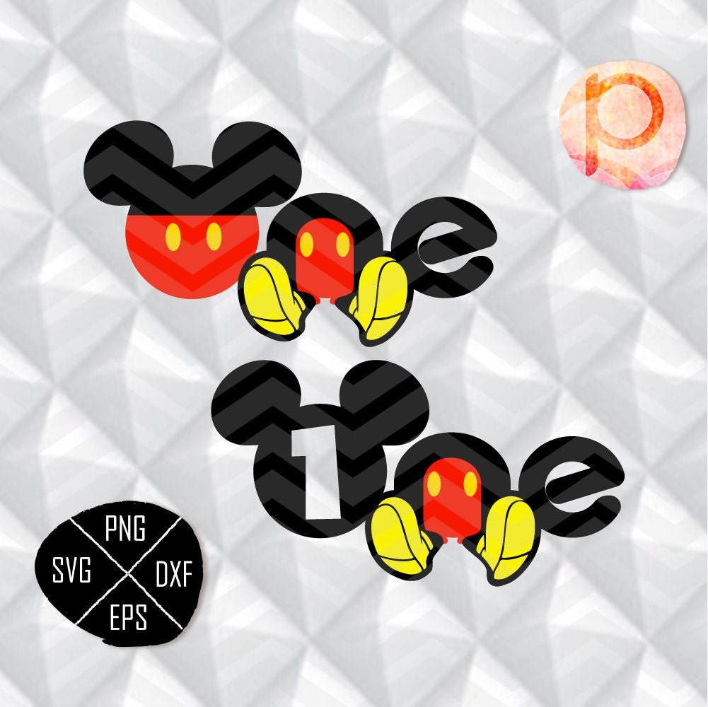 Download Disney One Birthday SVG*Disney First Birthday SVG*One Year ...