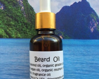 Beard oil with Mustard Oil, Essential / Fragrance oil and Argan oil.....