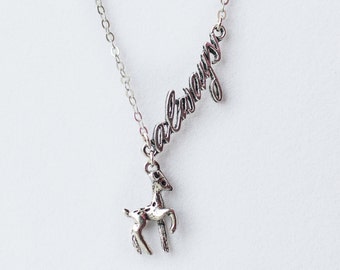 Immer Halskette - Severus Snape Harry Potter inspiriert Hirsch Patronus