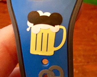 Mickey or Minnie Beer and Pretzel Magic Band Decals!