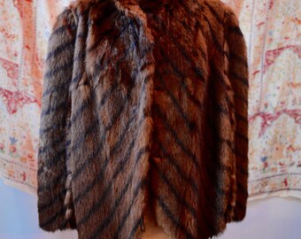 1960s Vintage Fur Cape