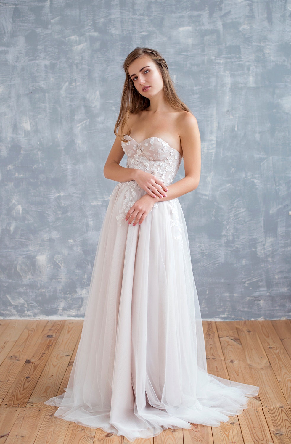 nude wedding bride