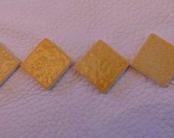 SET OF ENAMELS OF BRIARE YELLOW MOSAIC