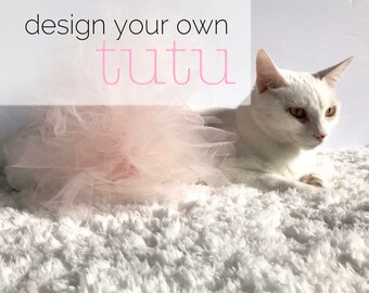 Design Your Own Tutu | Cat Tutu, Cat Apparel, Cat Clothing