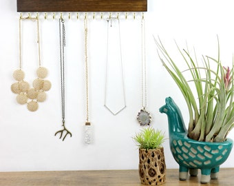 Necklace Holder, Holds 16 or Bracelets