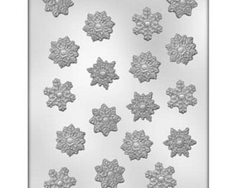 1.25" Snowflake Chocolate Candy Mold