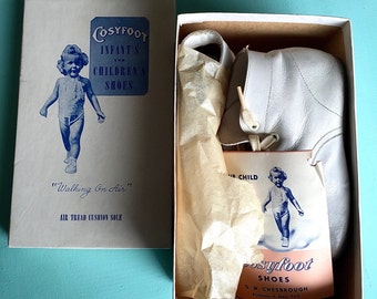 Vintage Cosyfoot "Walking On Air" Baby Shoes