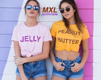 Peanut Butter and Jelly T-Shirt set