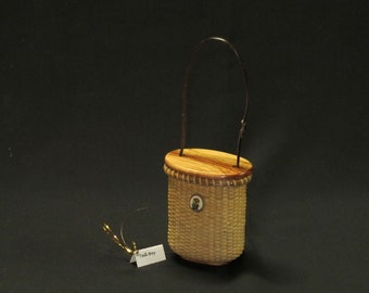 Nantucket Basket tall Boy Ornament Kit