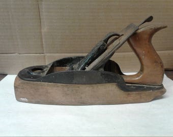 early 1900 coffin plane, Rare antique hand plane