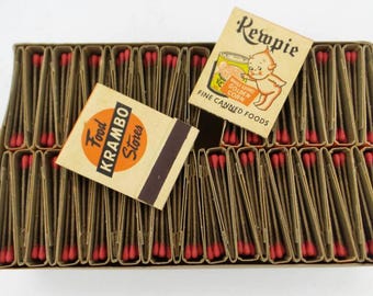 New Old Stock Kewpie Matchbook lot x50