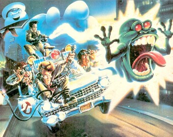 Ghostbusters Edible Party Cake Image Topper Frosting Icing Sheet