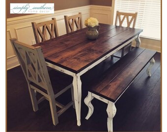 Double X-Back Chairs ~ Handmade, Wooden