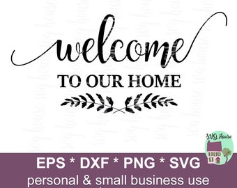 Download Welcome home svg | Etsy