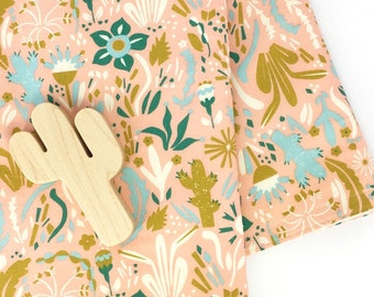 Organic Baby Blanket, Desert Bloom