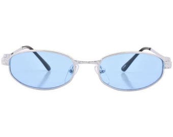 Silver and Blue Vintage Sunnies