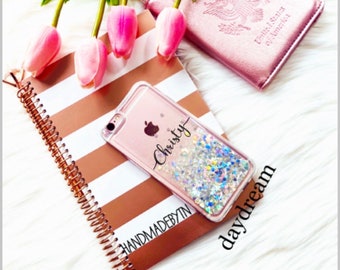 Floating Glitter Phone case Samsung galaxy s7 case Samsung galaxy s8 case galaxy s7 edge case Samsung galaxy s8 plus case iPhone 7 case
