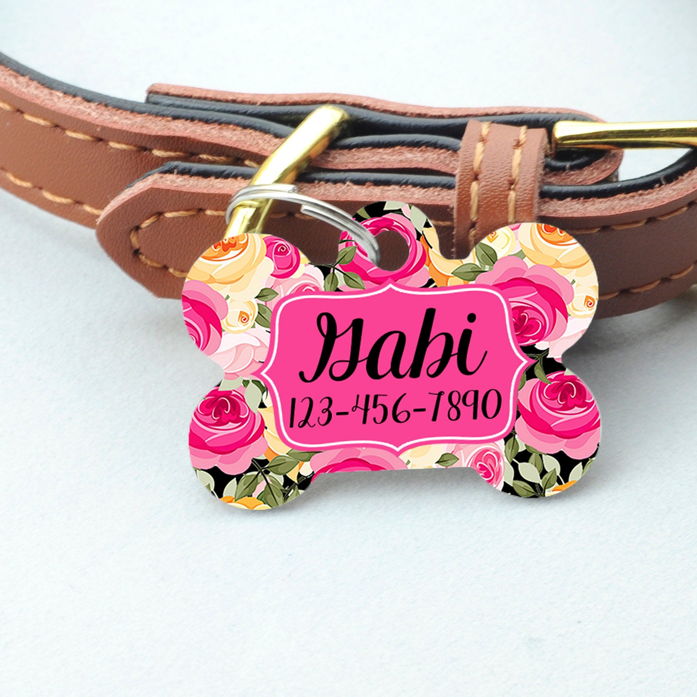 Personalized Pet ID Tag Personalized Pet Tag Custom Pet ID