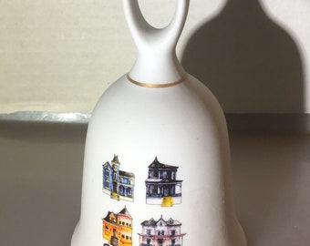 White 5" Eureka Springs Arkansas Souvenir Bell