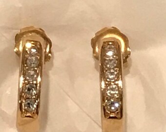 80's Avon Gold Tone Earrings
